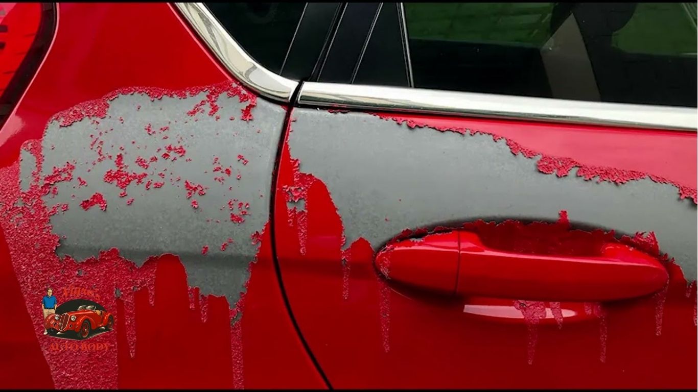 Remove Paint Transfer from Car