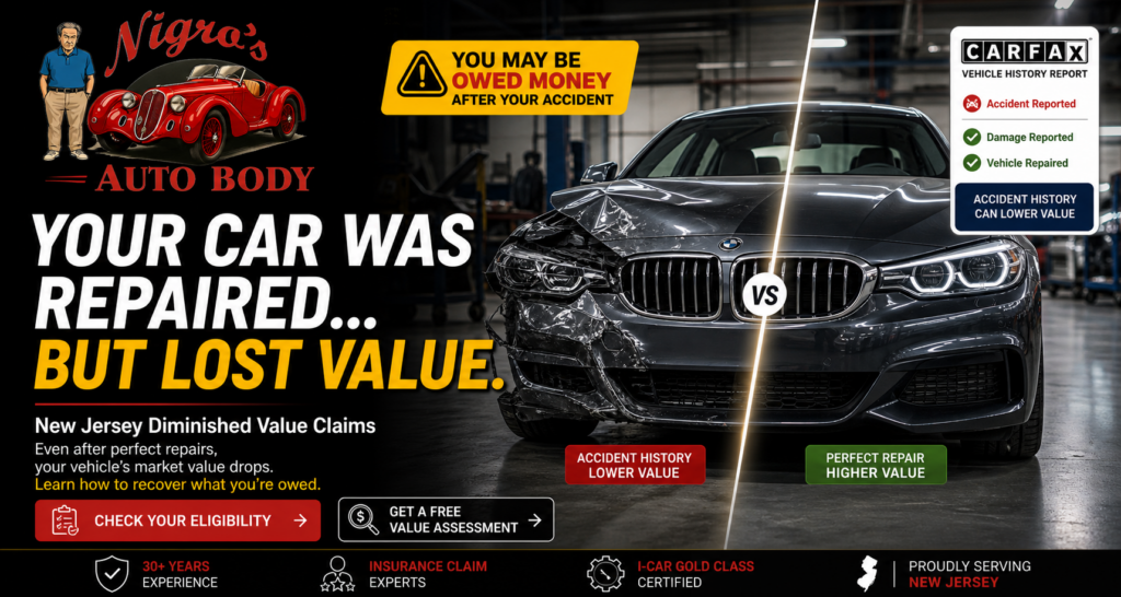New Jersey Diminished Value Claims